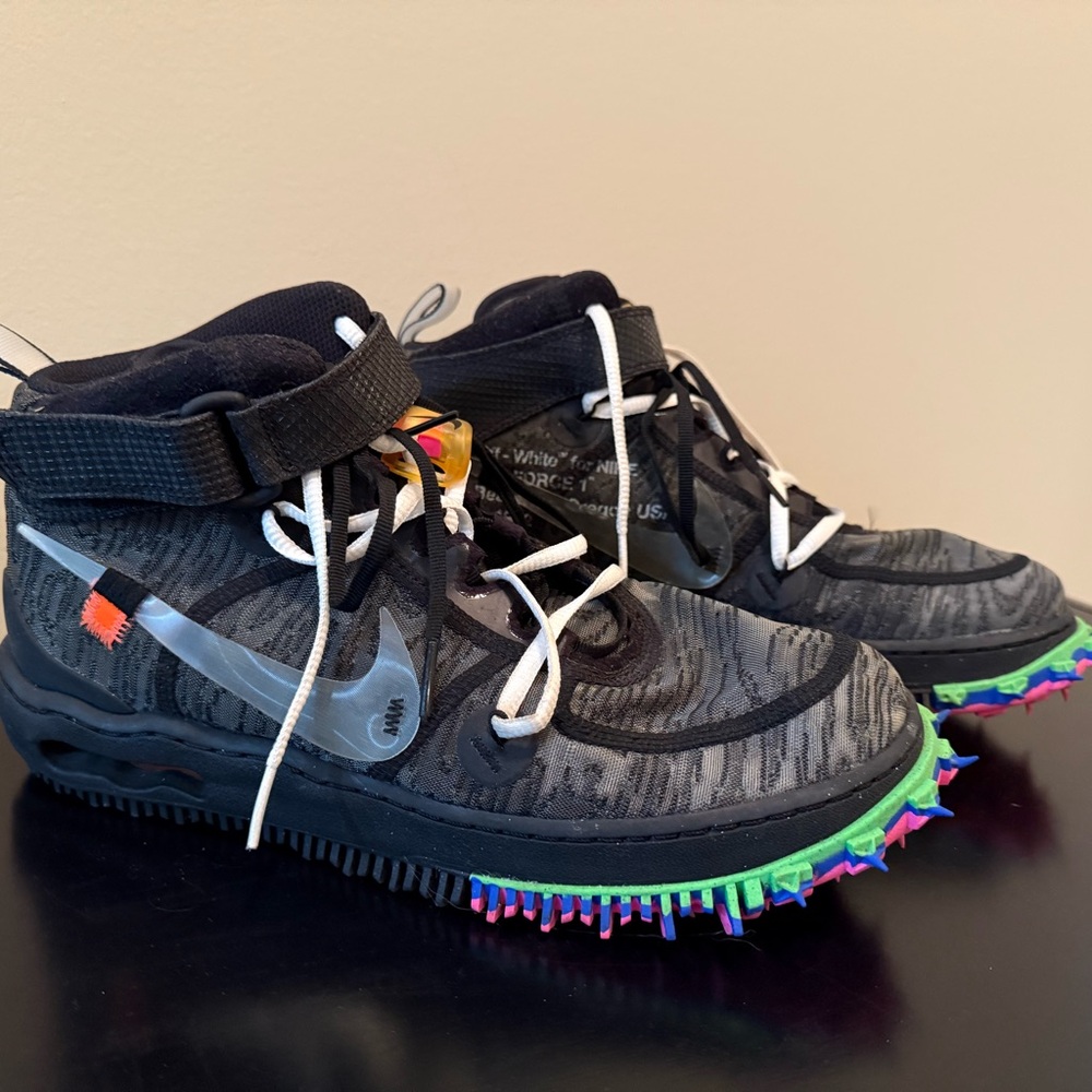 Nike Air Force 1 Mid, Off-White Black